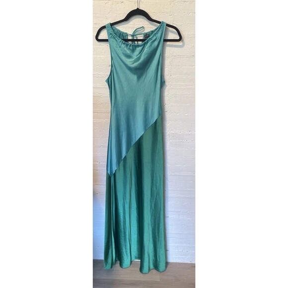 Robertson + Rodeo Brayden Color Block, Maxi Dress, Blue &Green Sz Small, NWT - Picture 1 of 7